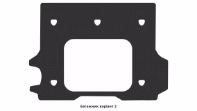 Interior mats for the Chevrolet TrailBlazer 2001-2005 I generation US Crossover pre-restyling - Фото 2