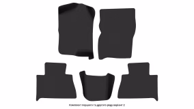 Interior mats for the Chevrolet Tahoe (GMT800) 1999-2006 II generation US Crossover - Фото 3