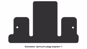 Interior mats for the Chevrolet Traverse 2008-2017 I generation US Crossover 7-seater - Фото 4