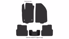 Interior mats for the Chevrolet Sonic (T300) 2011-… III generation US Sedan - Фото 2