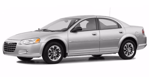 Interior mats for the Chrysler Sebring (JR) 2000-2006 II generation Sedan