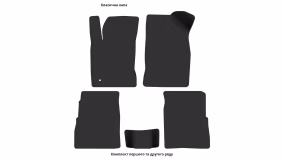 Interior mats for the Chrysler PT Cruiser 2000-2010 I generation US Hatchback 5-door - Фото 4