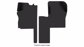 Interior mats for the Chrysler Voyager 1991-1995 II generation US Minivan - Фото 2