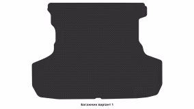 Interior mats for the Chrysler 200 2010-2014 I generation US Sedan - Фото 2
