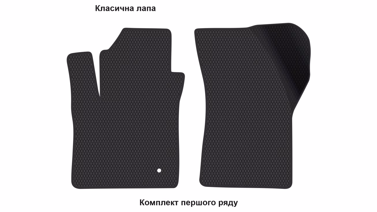 Interior mats for the Chrysler Sebring (JS) 2007-2010 III generation EU Cabriolet - Фото 2