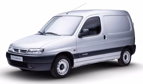 Interior mats for the Citroen Berlingo (M49) 1996-2010 I generation EU Minivan 5-seater