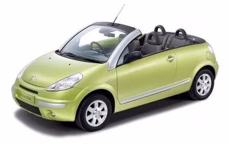 Interior mats for the Citroen C3 Pluriel 2003-2010 I generation EU Cabriolet
