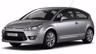 Interior mats for the Citroen C4 (L) 2004-2010 I generation EU Coupe