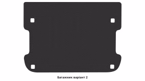 Interior mats for the Citroen C4 Picasso 2006-2013 I generation EU Minivan 5-seater - Фото 2