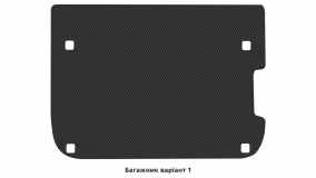 Interior mats for the Citroen C4 Picasso 2006-2013 I generation EU Minivan 5-seater - Фото 3