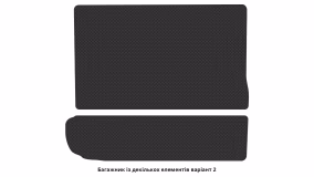 Interior mats for the Citroen C4 Grand Picasso 2013-2018 II generation EU Minivan pre-restyling 7-seater - Фото 2