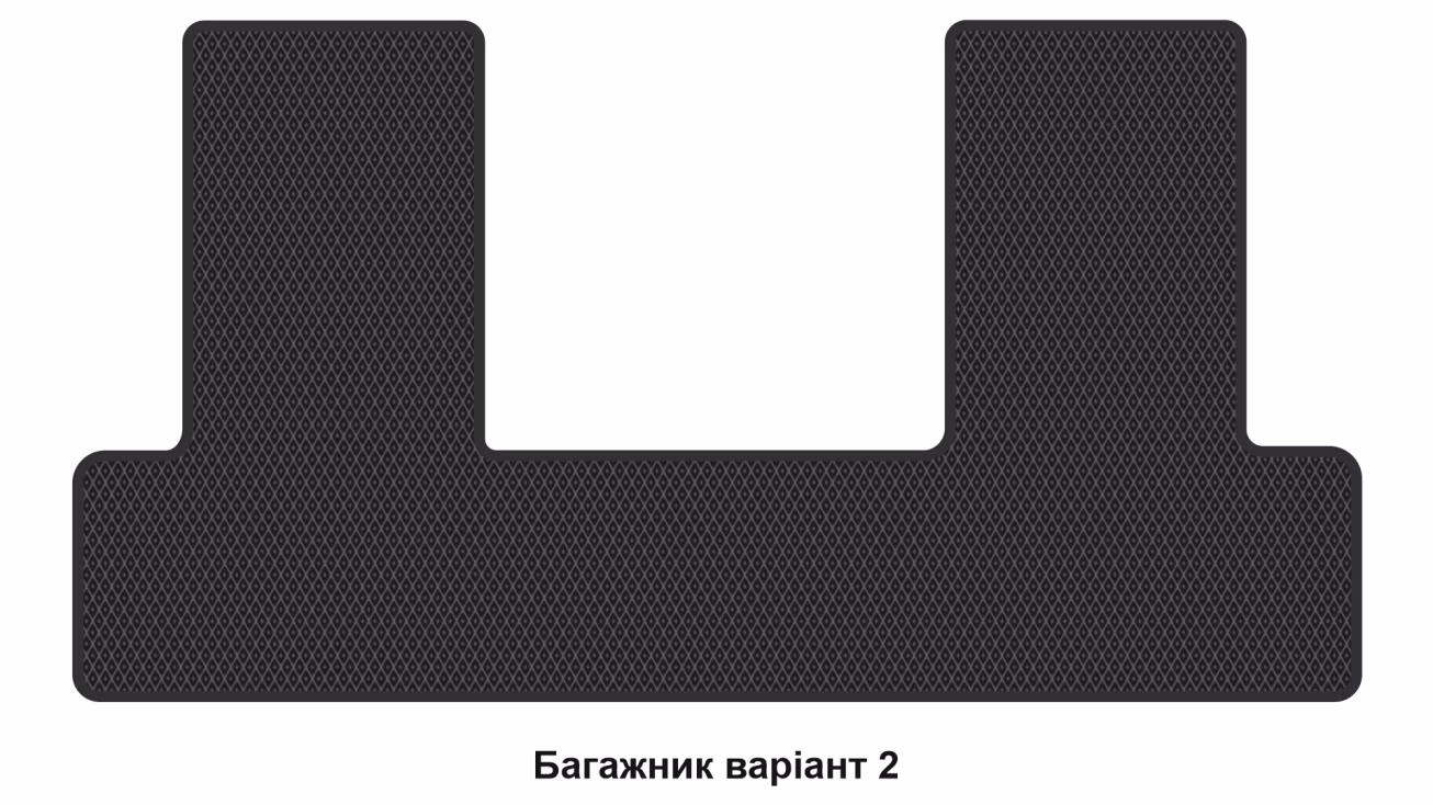 Interior mats for the Citroen Jumpy (K0) 2016-… III generation EU VAN 7-seater - Фото 7