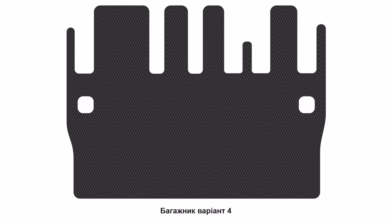 Interior mats for the Citroen Jumpy (K0) 2016-… III generation EU VAN 8-seater - Фото 3