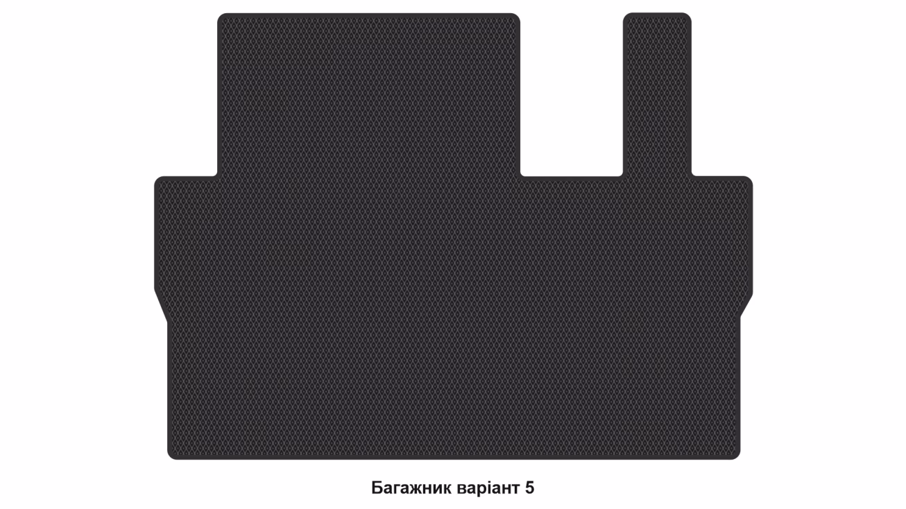 Interior mats for the Citroen Jumpy (K0) 2016-… III generation EU VAN 8-seater - Фото 4