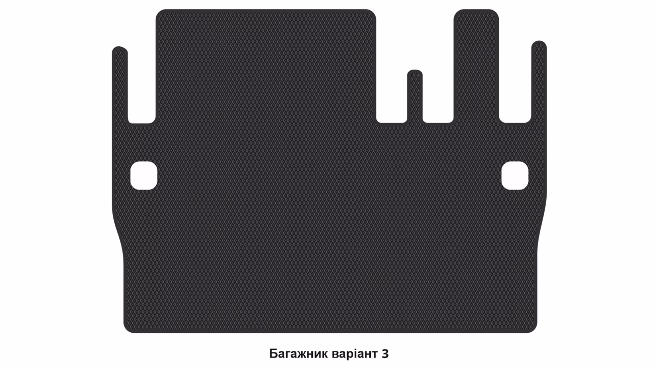 Interior mats for the Citroen Jumpy (K0) 2016-… III generation EU VAN 8-seater - Фото 13