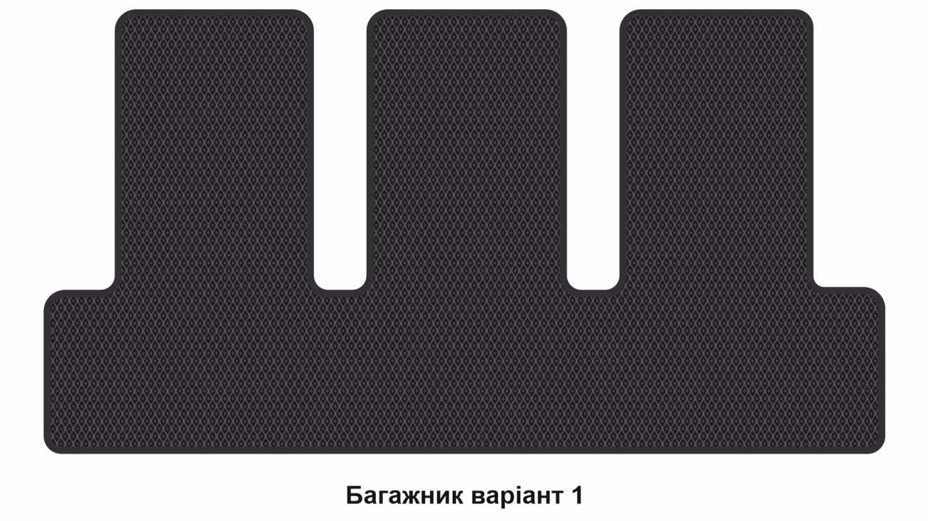 Interior mats for the Citroen Space Tourer 2016-… I generation EU VAN 6-seater - Фото 5
