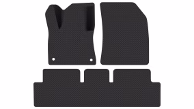 Interior mats for the Citroen C4 SpaceTourer 2018-2022 II generation EU Minivan restyling 5-seater - Фото 3