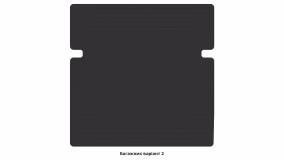 Interior mats for the Citroen Berlingo Multispace XL (K9) 2018-… III generation EU Minivan 7-seater - Фото 2