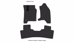 Interior mats for the Citroen C-Zero 2010-… EU Hatchback - Фото 3