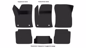 Interior mats for the Citroen ё-C4 2020-… III generation EU Fastback - Фото 3