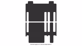Interior mats for the Citroen Space Tourer 2016-… I generation EU VAN 8-seater - Фото 6