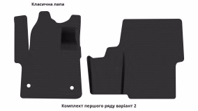 Interior mats for the Citroen Space Tourer 2016-… I generation EU VAN 8-seater - Фото 8