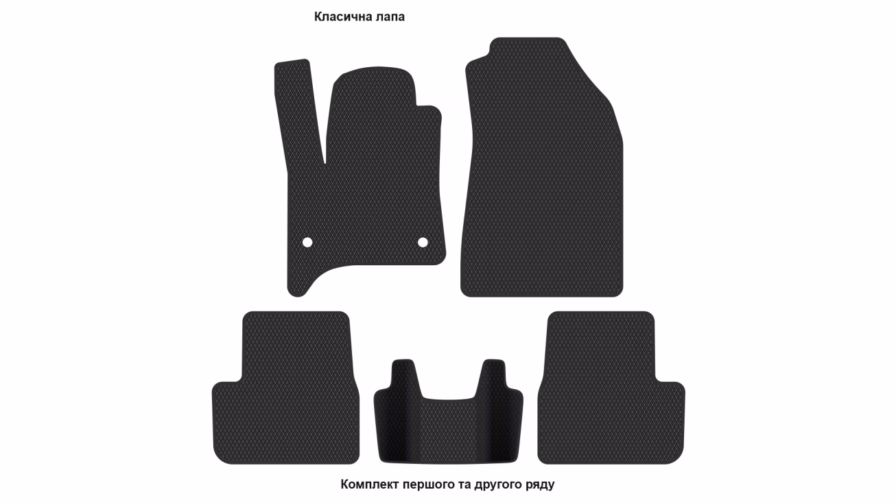 Interior mats for the Citroen C3 (CC21) 2024-… IV generation EU Hatchback - Фото 2