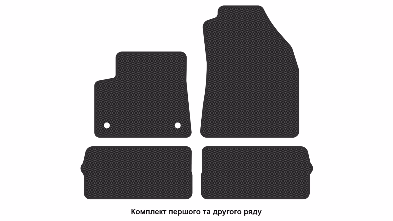 Interior mats for the Citroen ë-C3 (CC21) 2024-… IV generation EU Hatchback - Фото 2