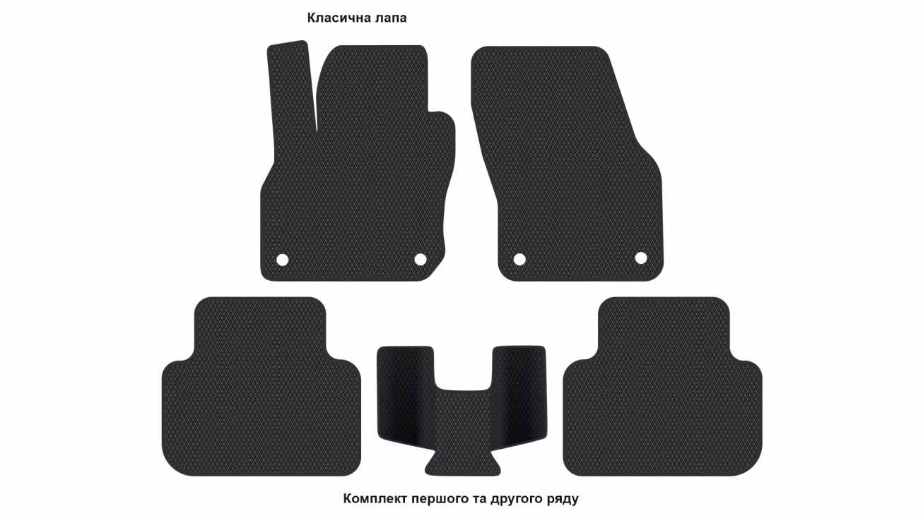 Interior mats for the Cupra Terramar (VZ) 2024-… I generation EU Crossover - Фото 2