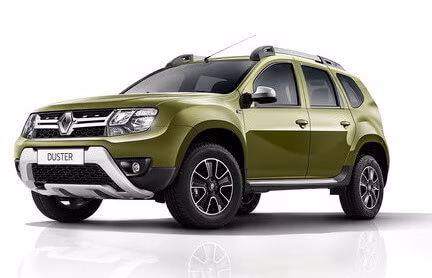 Interior mats for the Dacia Duster 2013-2018 I generation EU Crossover restyling AWD