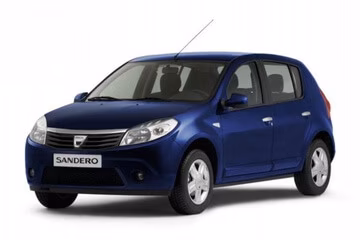 Interior mats for the Dacia Sandero (B90) 2007-2012 I generation EU Hatchback