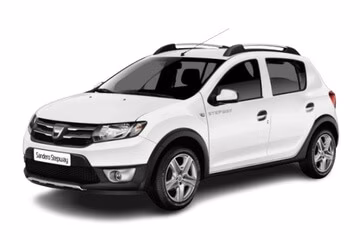 Interior mats for the Dacia Sandero StepWay 2012-2017 II generation EU Crossover pre-restyling