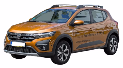 Interior mats for the Dacia Sandero StepWay 2020-… III generation EU Crossover