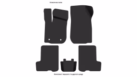Interior mats for the Dacia Sandero StepWay 2012-2017 II generation EU Crossover pre-restyling - Фото 3