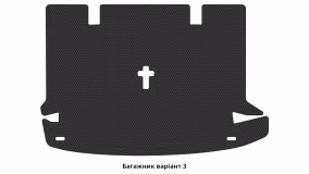 Interior mats for the Dacia Lodgy 2012-… I generation EU Minivan 7-seater - Фото 3