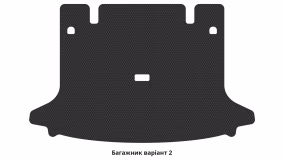 Interior mats for the Dacia Logan MCV 2004-2008 I generation EU Universal pre-restyling 7-seater - Фото 3