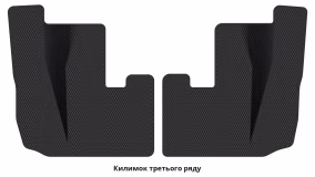 Interior mats for the Dacia Logan MCV 2004-2008 I generation EU Universal pre-restyling 7-seater - Фото 5