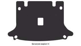 Interior mats for the Dacia Logan MCV 2008-2012 I generation EU Universal restyling 7-seater - Фото 2