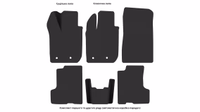 Interior mats for the Dacia Duster (HM) 2018-2024 II generation EU Crossover - Фото 6