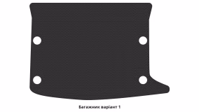 Interior mats for the Dacia Sandero (B90) 2007-2012 I generation EU Hatchback - Фото 2