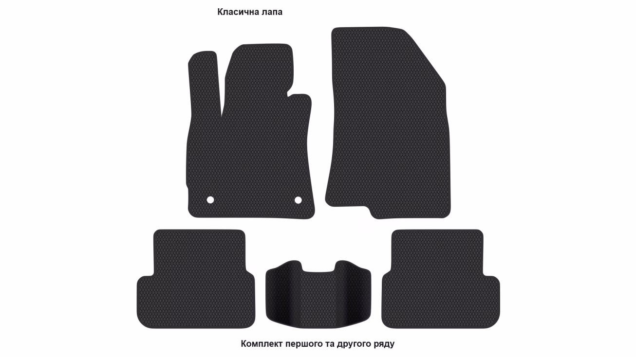 Interior mats for the Dacia Sandero (BJI) 2020-… III generation EU Crossover - Фото 2