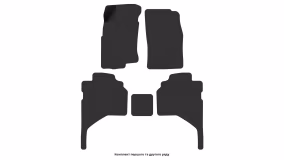 Interior mats for the Dadi Blis 2005-2012 I generation CN Pickup - Фото 2
