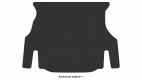 Interior mats for the Daewoo Espero 1990-1998 I generation EU Sedan - Фото 2