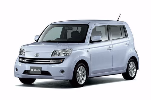 Interior mats for the Daihatsu Materia 2006-2013 II generation EU Hatchback