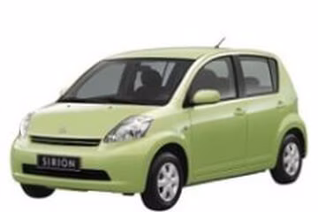 Interior mats for the Daihatsu Sirion (M300) 2004-2015 II generation EU Hatchback