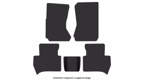 Interior mats for the Daihatsu Terios (J100) 1997-2006 I generation JP Crossover - Фото 2