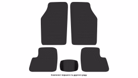 Interior mats for the Daihatsu Sirion 1998-2004 I generation EU Hatchback - Фото 2