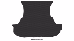 Interior mats for the Dodge Challenger 2015-… III generation US Coupe restyling - Фото 2