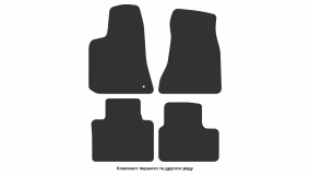 Interior mats for the Dodge Charger 2005-2010 VI generation US Sedan - Фото 3