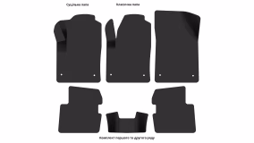 Interior mats for the Dodge Dart 2012-2016 I generation US Sedan - Фото 4